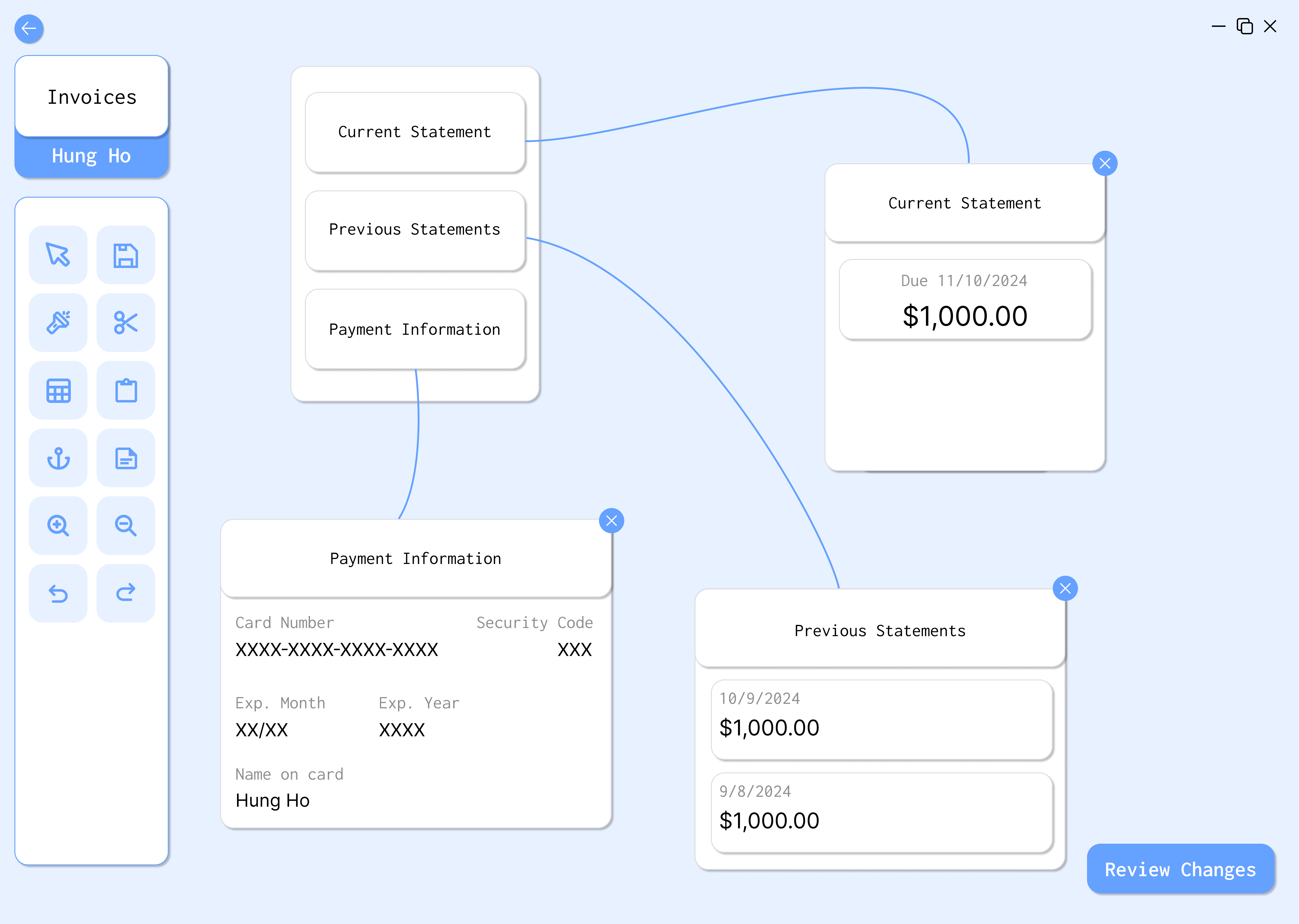 Electrical Usage Screen